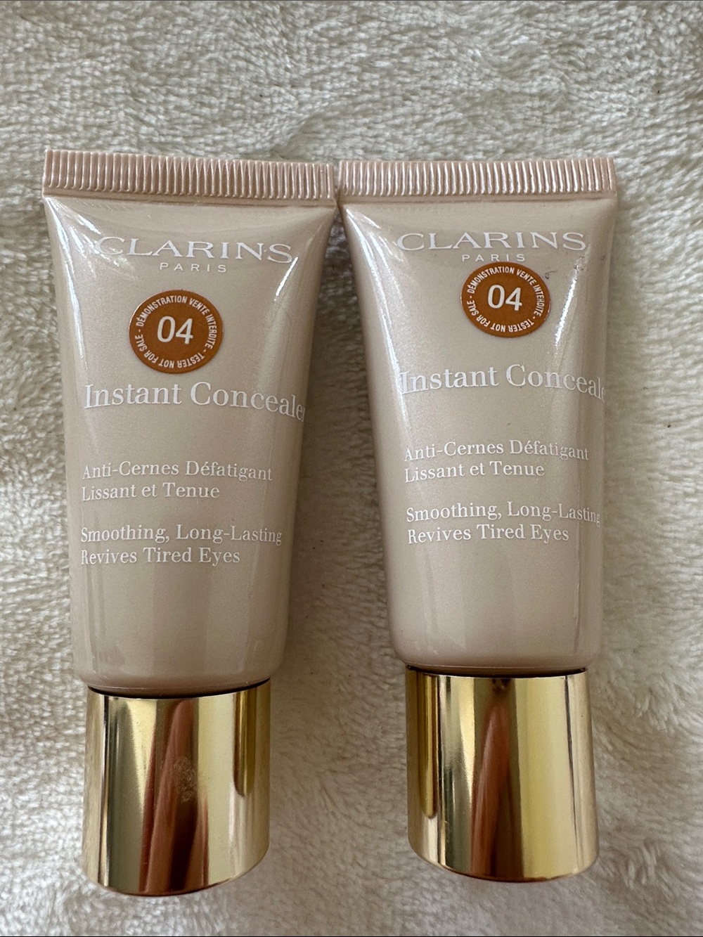 NEW Clarins Instant Concealer - 2 pack